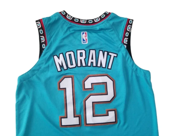 MFNBA (376) NBA Memphis Grizzlies Morant #12 Jersey