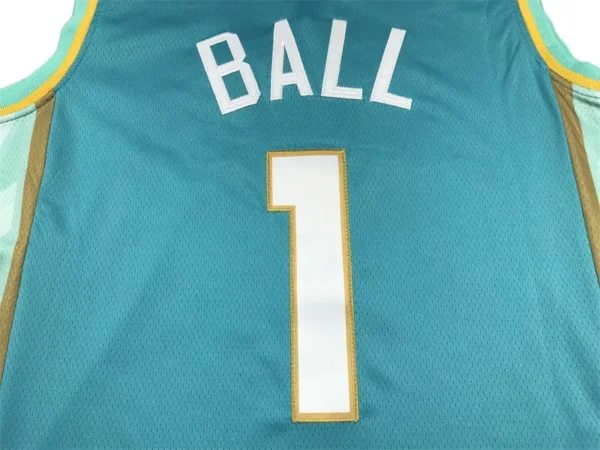 MFNBA (390) NBA Charlotte Hornets Ball #1 Jersey