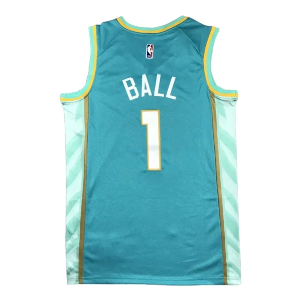 MFNBA (391) NBA Charlotte Hornets Ball #1 Jersey