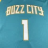 MFNBA (392) NBA Charlotte Hornets Ball #1 Jersey