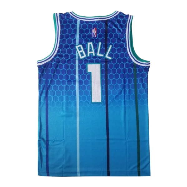 MFNBA (395) NBA Charlotte Hornets Ball #1 Jersey