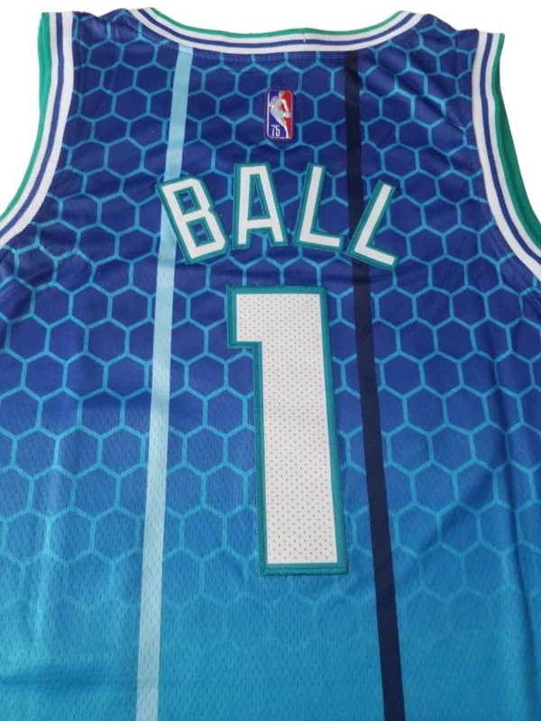 MFNBA (396) NBA Charlotte Hornets Ball #1 Jersey