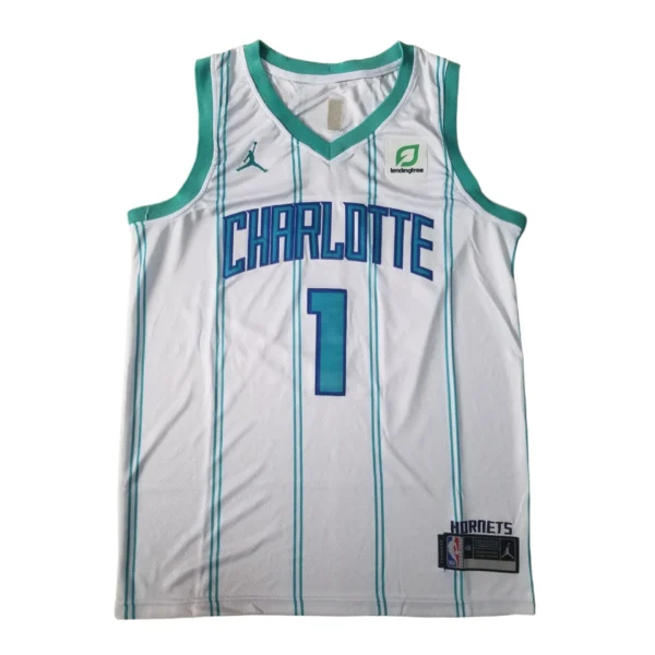 MFNBA (401) NBA Charlotte Hornets Ball #1 Jersey