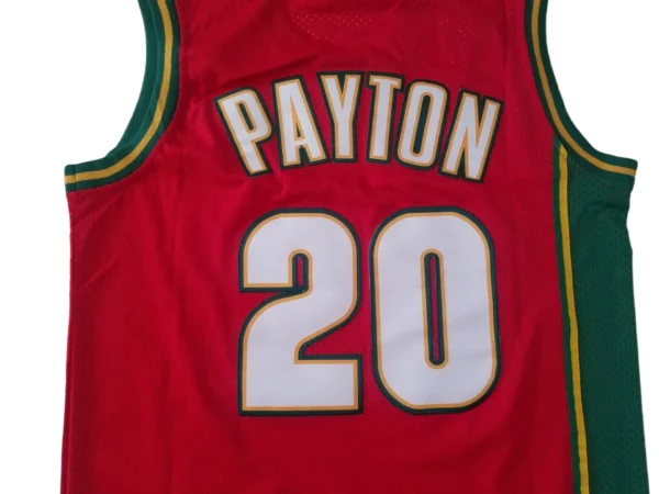 MFNBA (434) Retro NBA Seattle SuperSonics Payton #20 Jersey