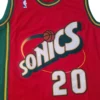 MFNBA (437) Retro NBA Seattle SuperSonics Payton #20 Jersey