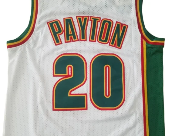 Retro NBA Seattle SuperSonics Payton #20 Jersey