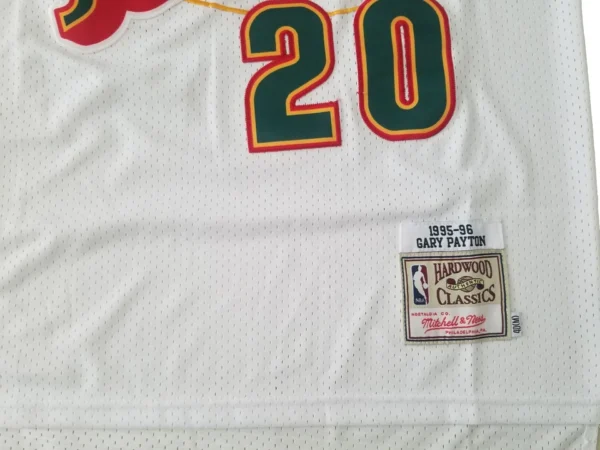 Retro NBA Seattle SuperSonics Payton #20 Jersey