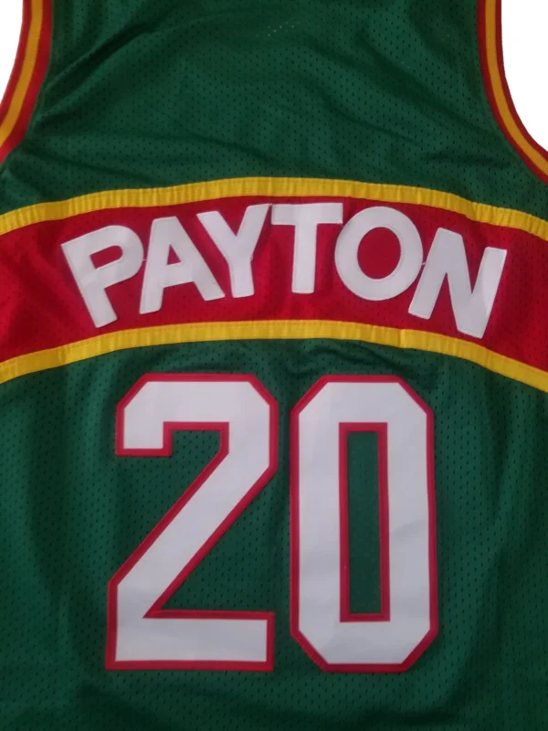 MFNBA (444) Retro NBA Seattle SuperSonics Payton #20 Jersey