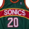 MFNBA (446) Retro NBA Seattle SuperSonics Payton #20 Jersey