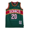 MFNBA (448) Retro NBA Seattle SuperSonics Payton #20 Jersey