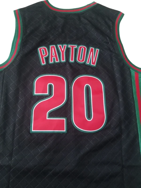 MFNBA (449) Retro NBA Seattle SuperSonics Payton #20 Jersey