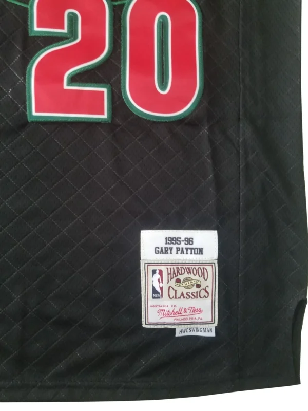 MFNBA (451) Retro NBA Seattle SuperSonics Payton #20 Jersey