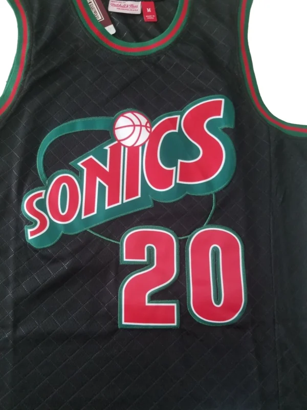 MFNBA (452) Retro NBA Seattle SuperSonics Payton #20 Jersey