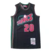 MFNBA (453) Retro NBA Seattle SuperSonics Payton #20 Jersey