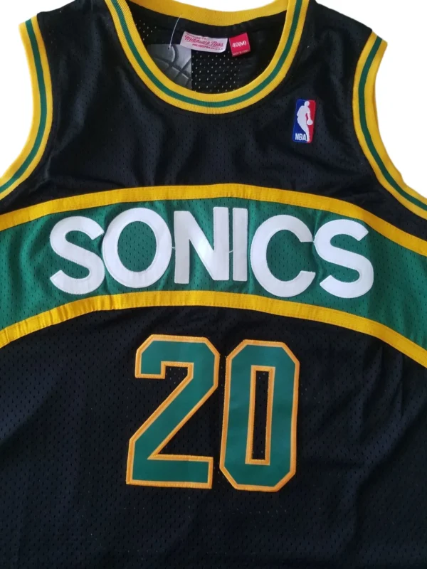 MFNBA (457) Retro NBA Seattle SuperSonics Payton #20 Jersey