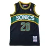MFNBA (458) Retro NBA Seattle SuperSonics Payton #20 Jersey