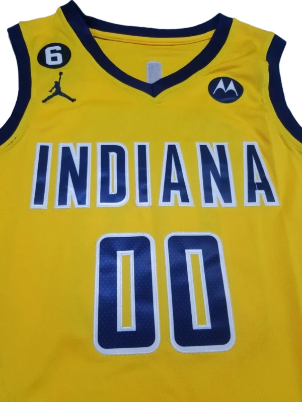 MFNBA (461) NBA Indiana Pacers Mathurin #00 Jersey