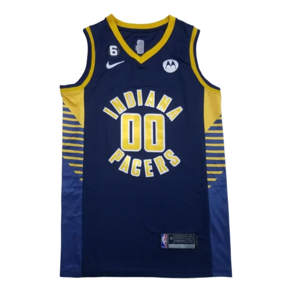 MFNBA (466) NBA Indiana Pacers Mathurin #00 Jersey