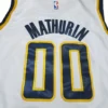 MFNBA (467) NBA Indiana Pacers Mathurin #00 Jersey