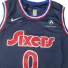 MFNBA (474) NBA Philadelphia 76ers Maxey #0 Jersey