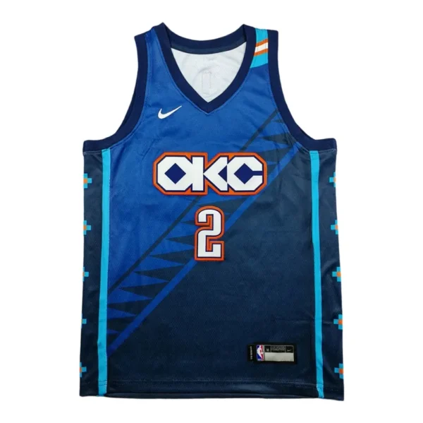 MFNBA (486) NBA Oklahoma City Thunder Gilgeous-Alexander #2 jersey