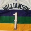 MFNBA (84) NBA New Orleans Pelicans Williamson #1 jersey