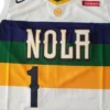 MFNBA (87) NBA New Orleans Pelicans Williamson #1 jersey