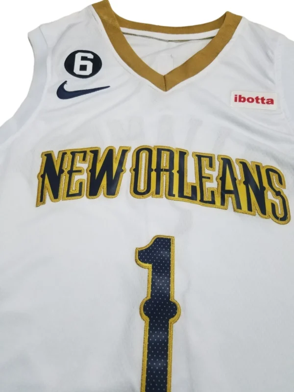 MFNBA (96) NBA New Orleans Pelicans Williamson #1 jersey