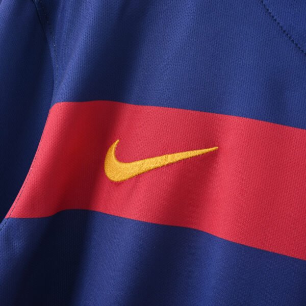 SBD_0469 Retro Long Sleeve 2015-2016 Barcelona Home Jersey