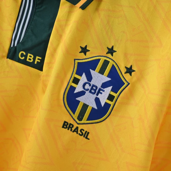 SBD_0539 Retro 1991-1993 Brazil Home Jersey