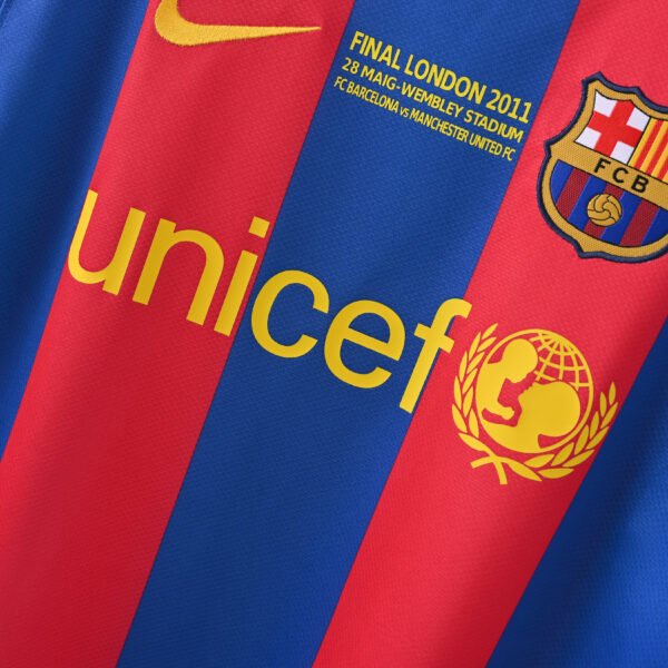 SBD_0964 Retro Long Sleeve 2010-2011 Barcelona Home Jersey
