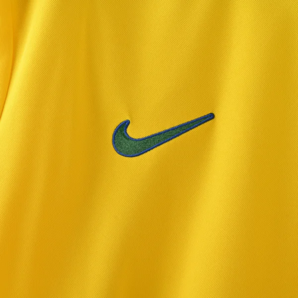 SBD_1140 Retro Long Sleeve 1998 Brazil Home Jersey
