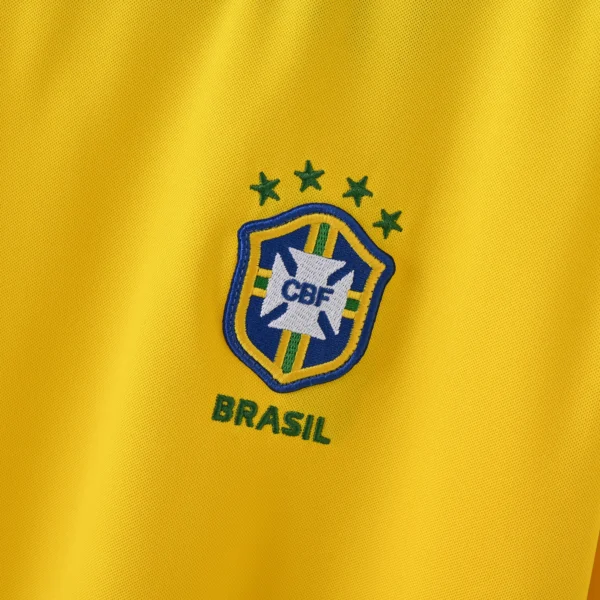 SBD_1141 Retro Long Sleeve 1998 Brazil Home Jersey
