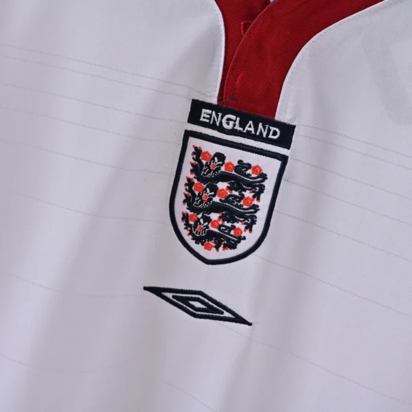 Retro 2004 England Home Jersey