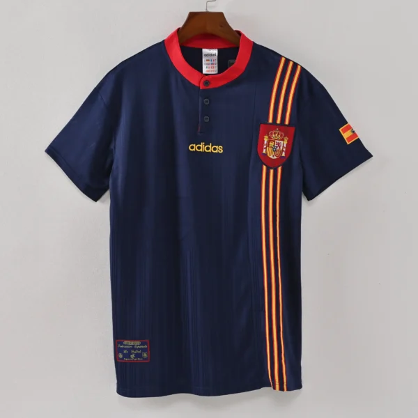 Retro 1996 Spain Away Jersey