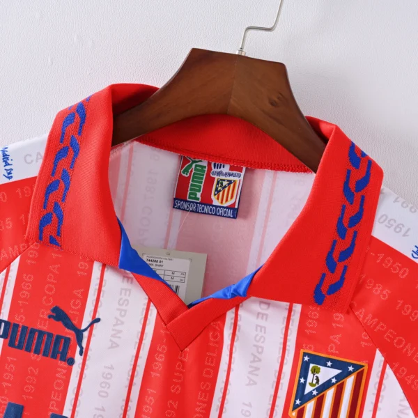 SBD_1565 Retro 1995-1996 Atletico de Madrid Home Jersey