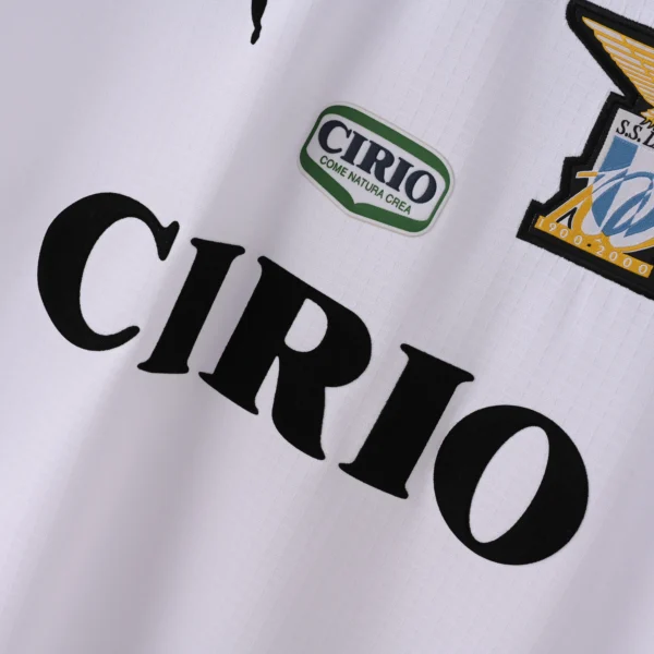 SBD_1615 Retro 1999-2000 Lazio Centennial Edition Jersey