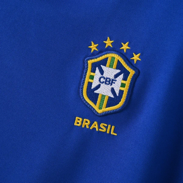 Retro Long Sleeve 1998 Brazil Away Jersey