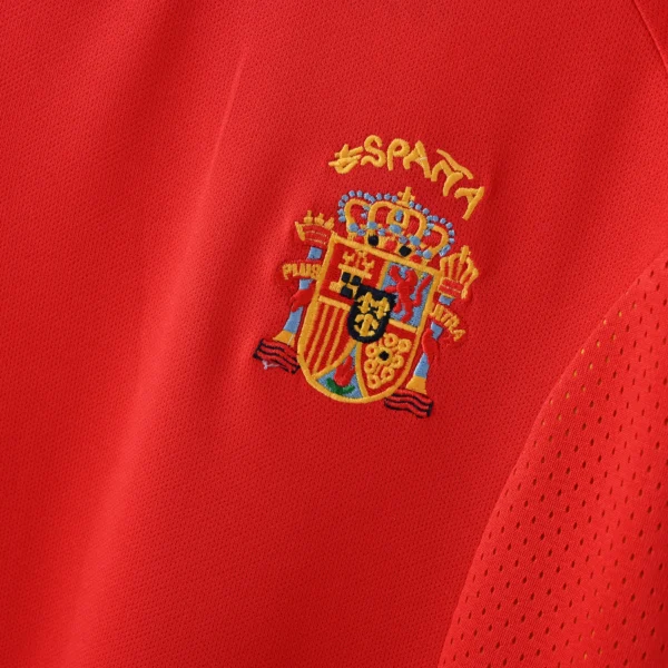 Retro 2002 Spain Home Jersey