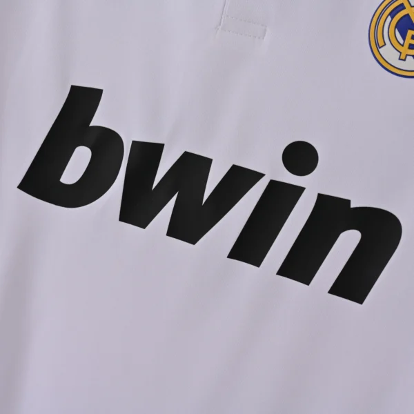 Retro Long Sleeve 2011-2012 Real Madrid Home Jersey