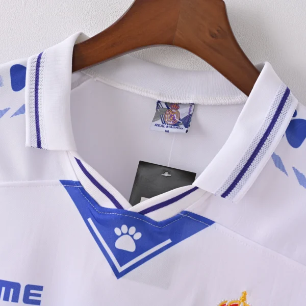 Retro 1996-1997 Real Madrid Home Jersey