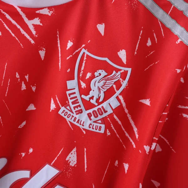 Retro 1989-1991 Liverpool Home Jersey
