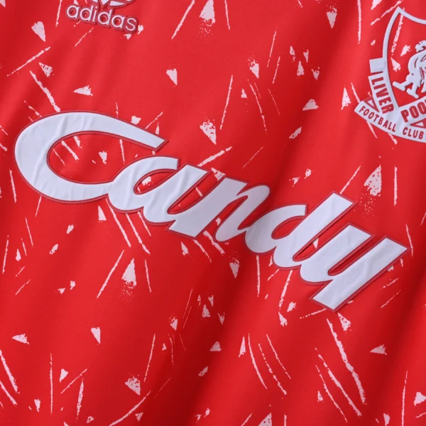 Retro 1989-1991 Liverpool Home Jersey