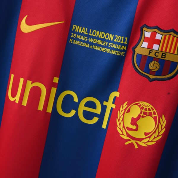 Retro 2010-2011 Barcelona Home Jersey