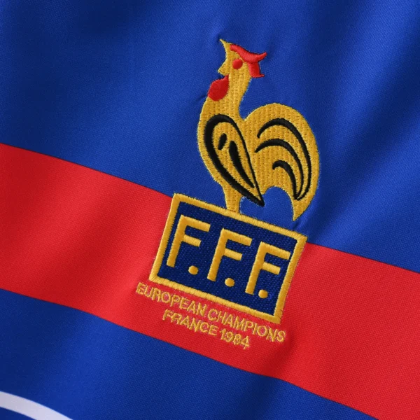 Retro 1982-1984 France Home Jersey