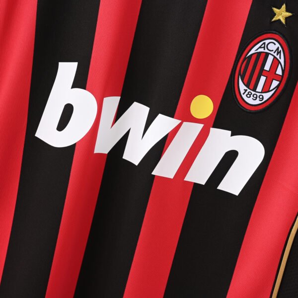 SBD_8425 Retro Long Sleeve 2006-2007 AC Milan Home Jersey