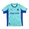Olympique de Marseille Home Jersey 2023/24 Olympique de Marseille 2023/24 home football jersey with club logo and sponsor.