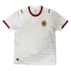 AC Milan official soccer jersey with Puma logo, ideal for football fans and sports enthusiasts.