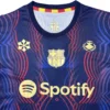 Barcelona FC soccer jersey with Spotify logo and vibrant design.