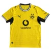 Borussia Dortmund yellow home football jersey with Vodafone sponsor and Puma logo.